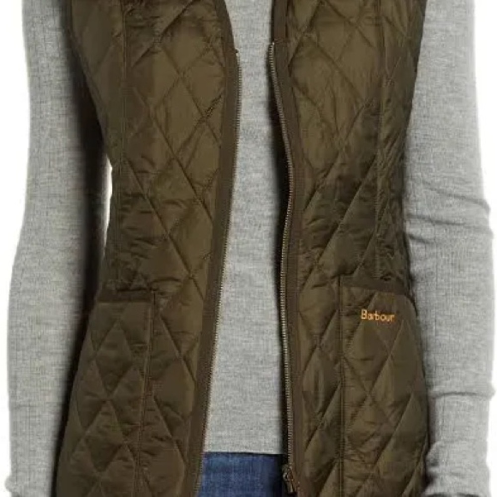 Barbour Quilted Jacket in Brown